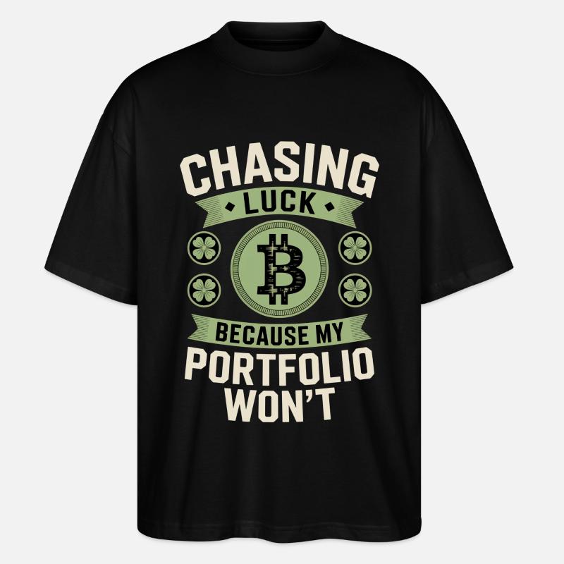 St Patricks Day - Stanley/Stella Oversized Unisex Bio T-Shirt Blaster 2.0 - Schwarz