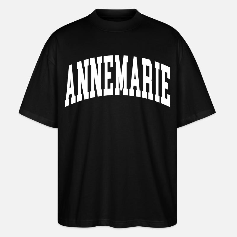 Annemarie - T-shirt bio Blaster 2.0 coupe oversize Stanley/Stella Unisexe - noir
