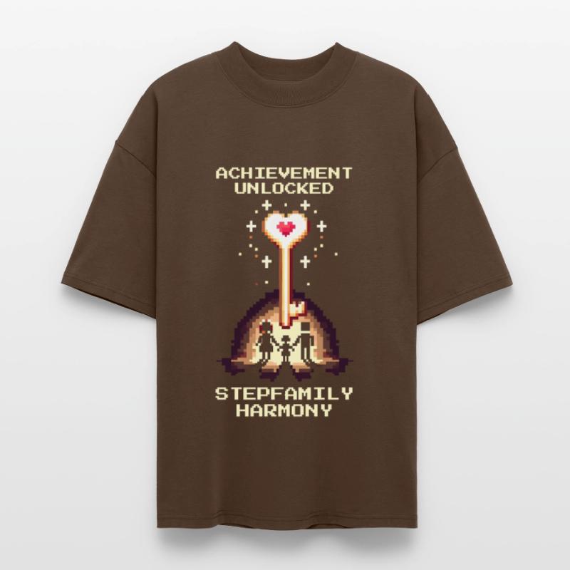 Harmonie Patchwork Débloquée | Patchwork T-shirt bio Blaster 2.0 coupe oversize Stanley/Stella Unisexe