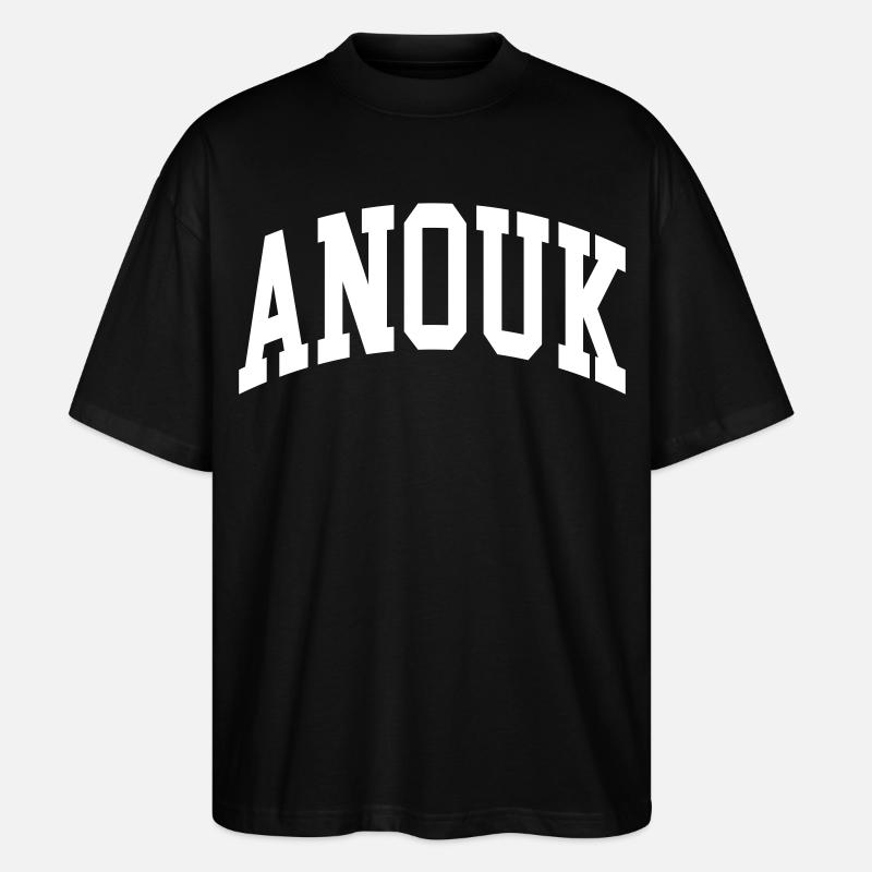 Anouk - Stanley/Stella Oversized Unisex Bio T-Shirt Blaster 2.0 - Schwarz