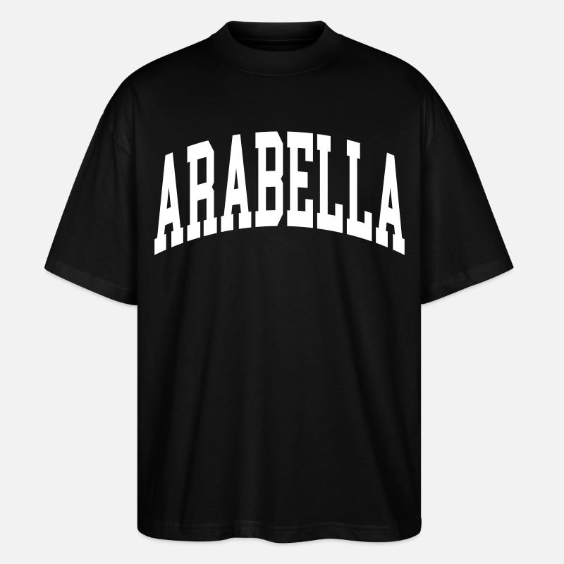 Arabella - Stanley/Stella Oversized Unisex Bio T-Shirt Blaster 2.0 - Schwarz