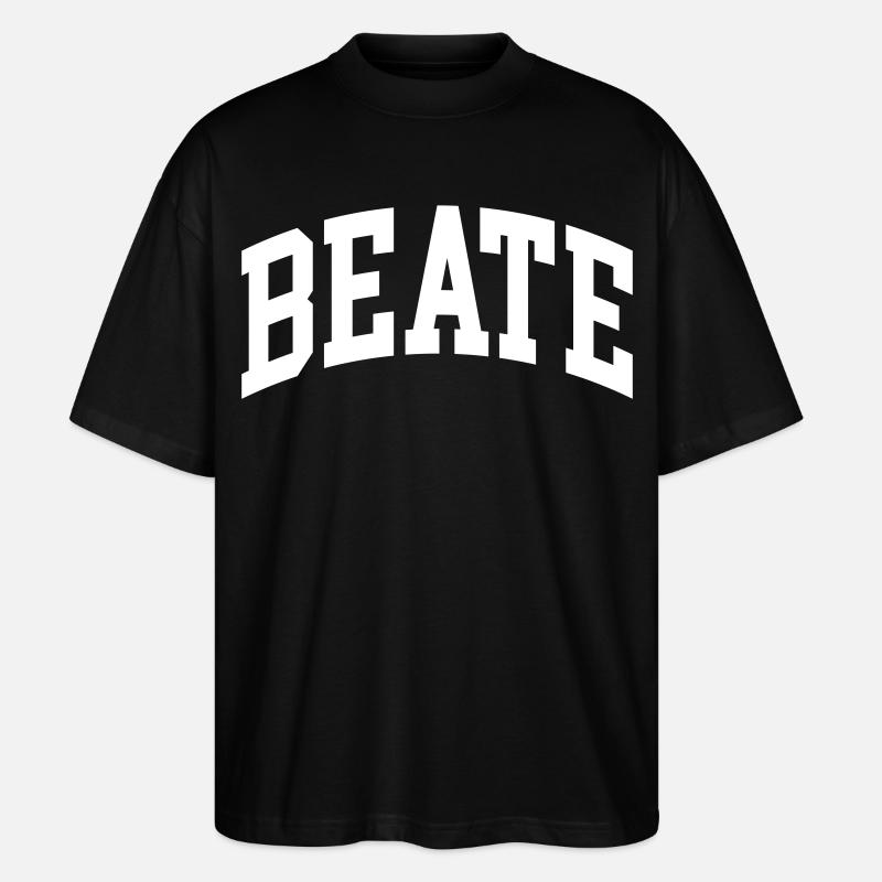 Beate - Stanley/Stella Oversized Unisex Bio T-Shirt Blaster 2.0 - Schwarz