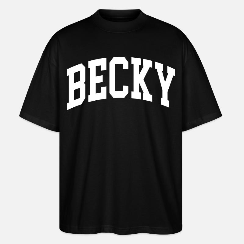 Becky - T-shirt bio Blaster 2.0 coupe oversize Stanley/Stella Unisexe - noir