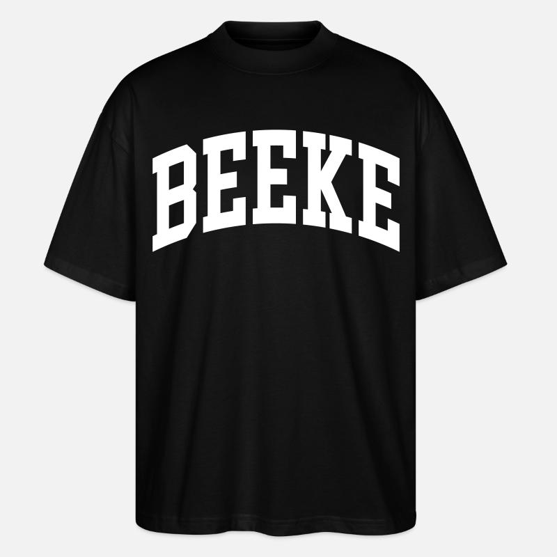 Beeke - Stanley/Stella Oversized Unisex Bio T-Shirt Blaster 2.0 - Schwarz