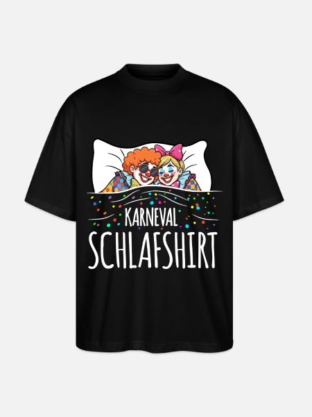 Carnival Sleep Shirt - Stanley/Stella Oversized Unisex Organic T-shirt Blaster 2.0 - black