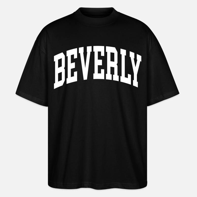 Beverly - Stanley/Stella Oversized Unisex Bio T-Shirt Blaster 2.0 - Schwarz