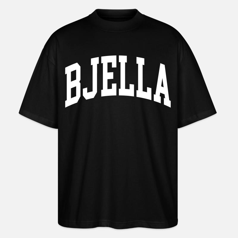 Bjella - Stanley/Stella Oversized Unisex Bio T-Shirt Blaster 2.0 - Schwarz