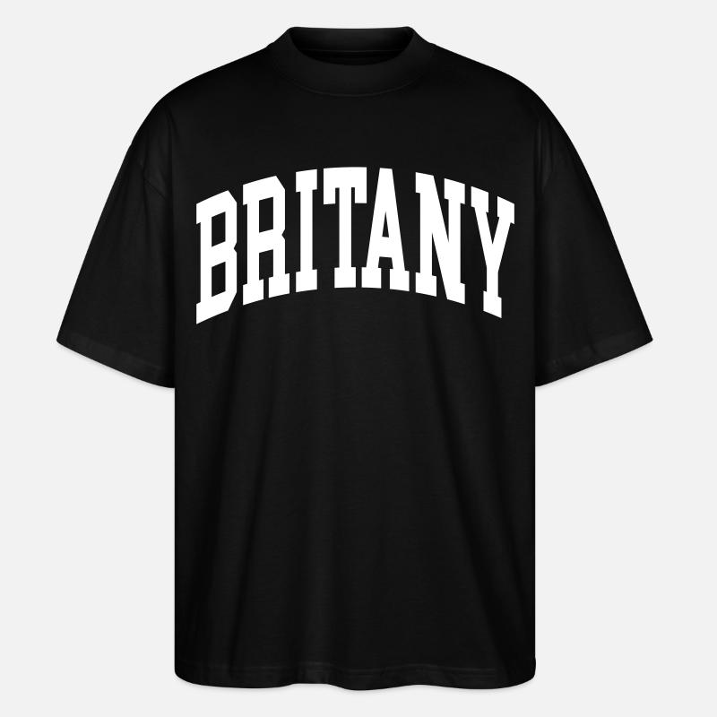 Britany - Stanley/Stella Oversized Unisex Bio T-Shirt Blaster 2.0 - Schwarz