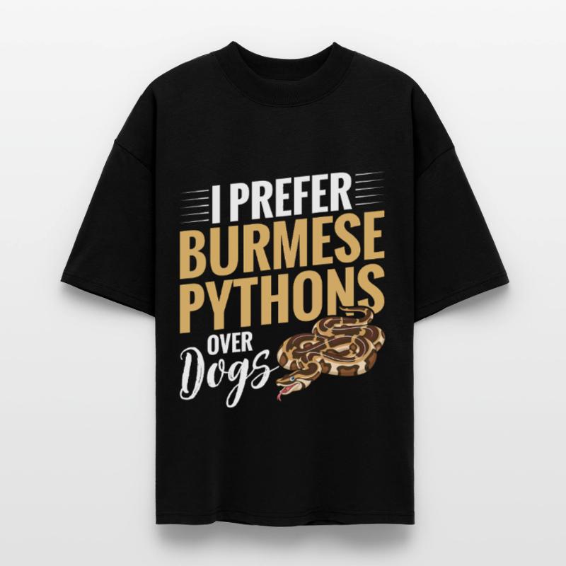 Python birman Stuff Reptile Foos Propriétaire de serpent T-shirt bio Blaster 2.0 coupe oversize Stanley/Stella Unisexe