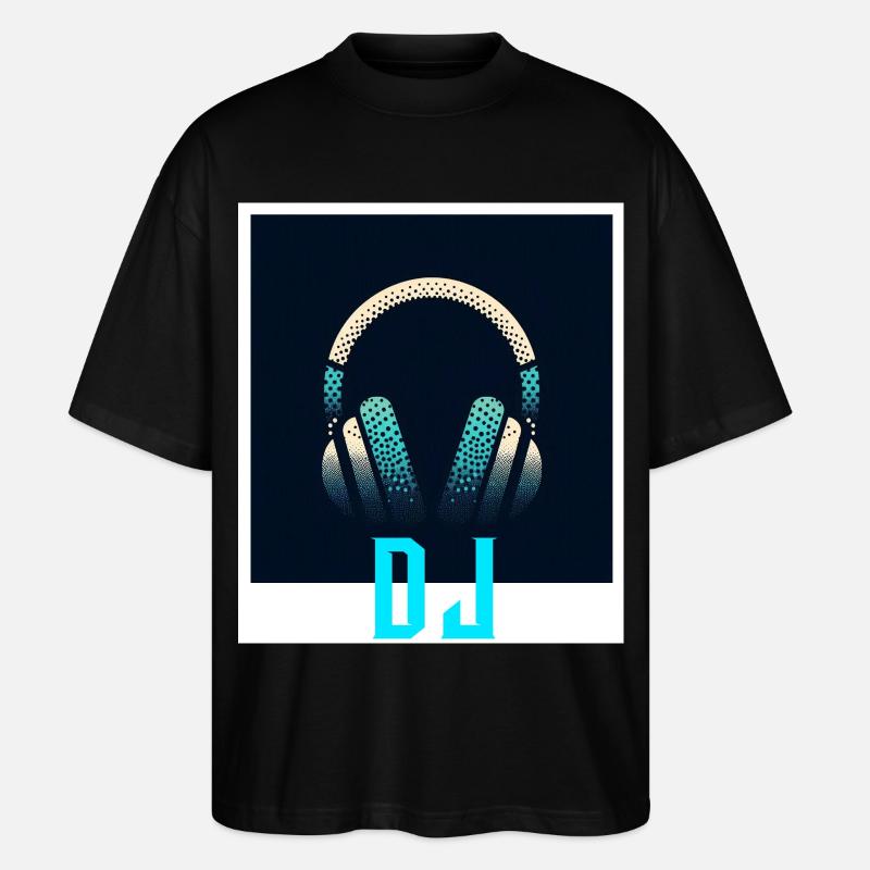 DJ - Stanley/Stella Oversized Unisex Bio T-Shirt Blaster 2.0 - Schwarz
