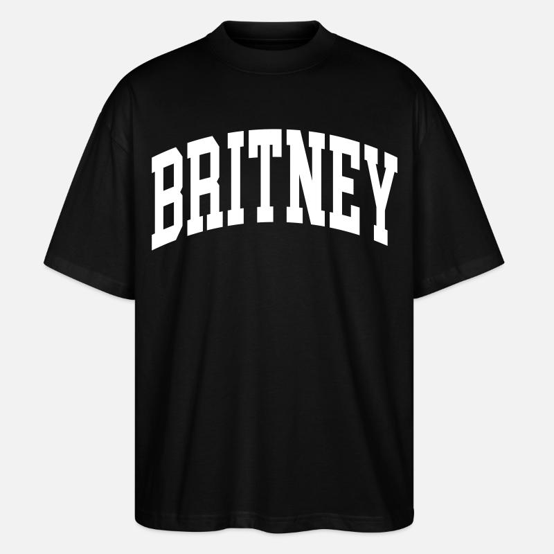Britney - T-shirt bio Blaster 2.0 coupe oversize Stanley/Stella Unisexe - noir