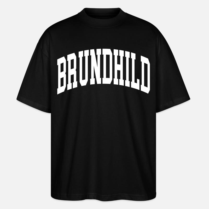 Brundhild - Stanley/Stella Oversized Unisex Bio T-Shirt Blaster 2.0 - Schwarz