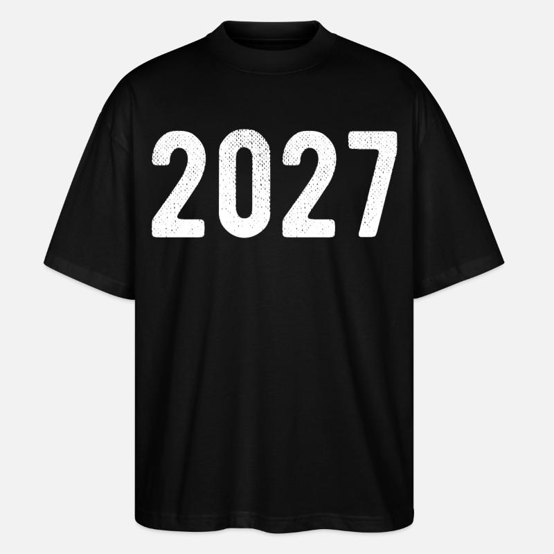 2027 - Stanley/Stella Oversized Unisex Bio T-Shirt Blaster 2.0 - Schwarz