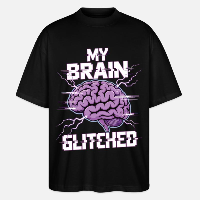 Mon t-shirt buggé - T-shirt bio Blaster 2.0 coupe oversize Stanley/Stella Unisexe - noir