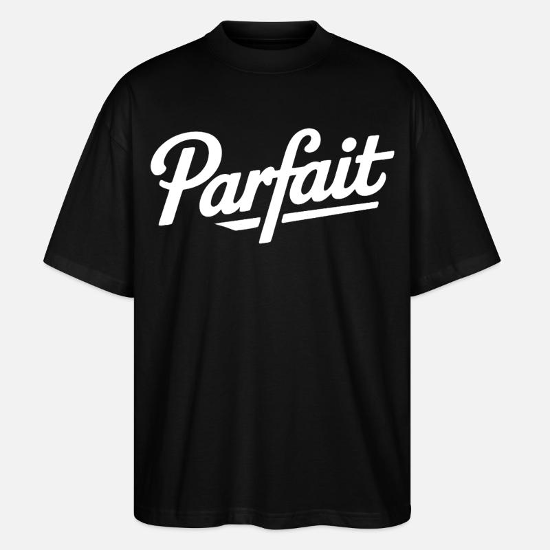 perfekt - Stanley/Stella Oversized Unisex Bio T-Shirt Blaster 2.0 - Schwarz