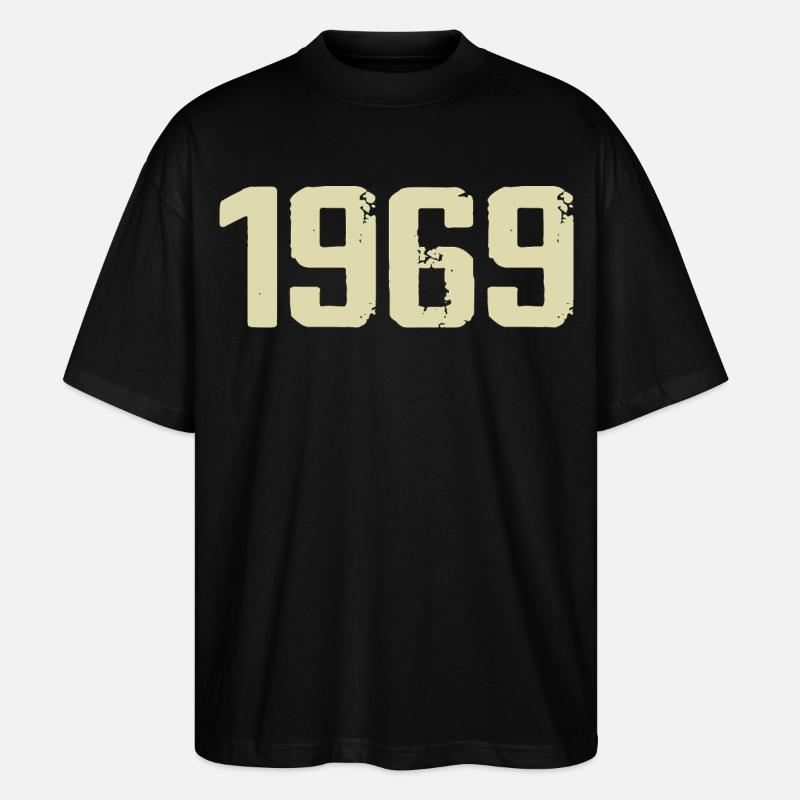 Jubilee 1969 - Stanley/Stella Oversized Unisex Organic T-shirt Blaster 2.0 - black