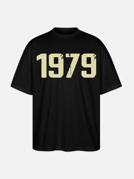 Jubilé 1979 - T-shirt bio Blaster 2.0 coupe oversize Stanley/Stella Unisexe - noir