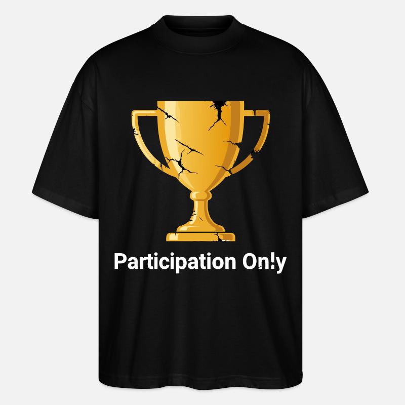 Coupe des participants - T-shirt bio Blaster 2.0 coupe oversize Stanley/Stella Unisexe - noir
