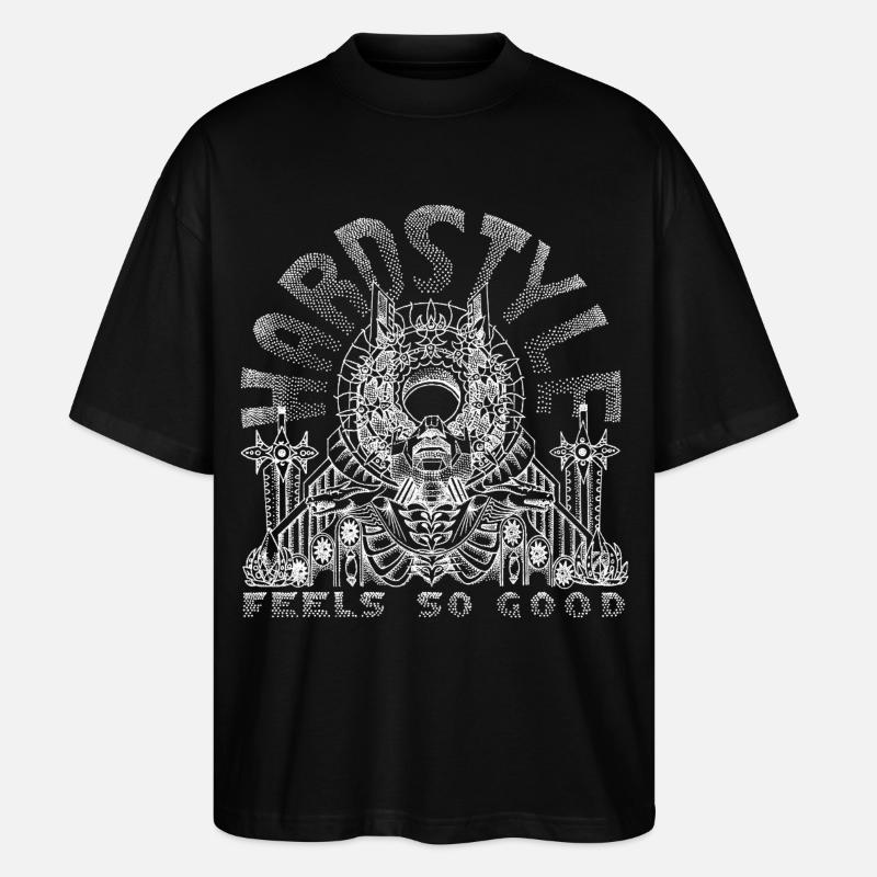 HARDSTYLE feels so good - white - T-shirt bio Blaster 2.0 coupe oversize Stanley/Stella Unisexe - noir