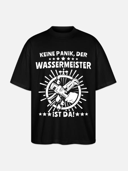 Wassermeister - Stanley/Stella Oversized Unisex Bio T-Shirt Blaster 2.0 - Schwarz
