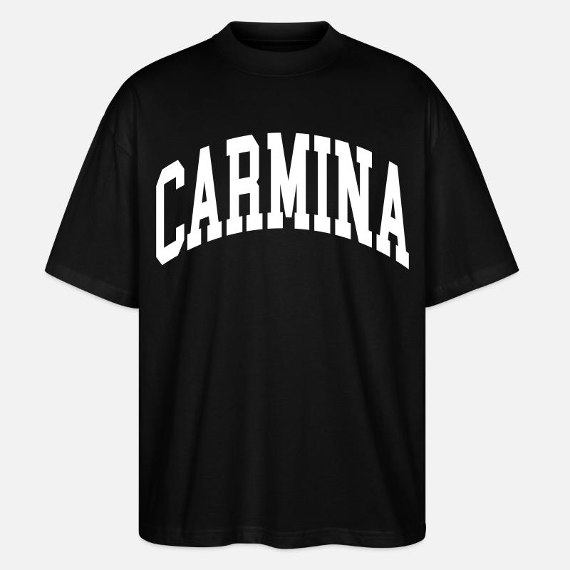 Carmina - Stanley/Stella Oversized Unisex Bio T-Shirt Blaster 2.0 - Schwarz