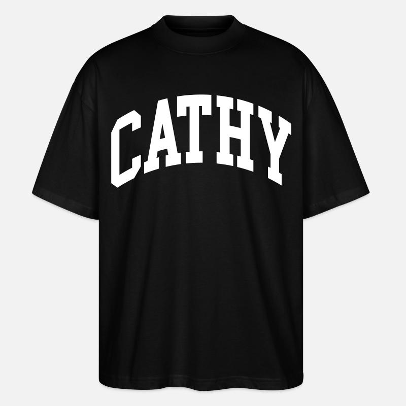 Cathy - T-shirt bio Blaster 2.0 coupe oversize Stanley/Stella Unisexe - noir