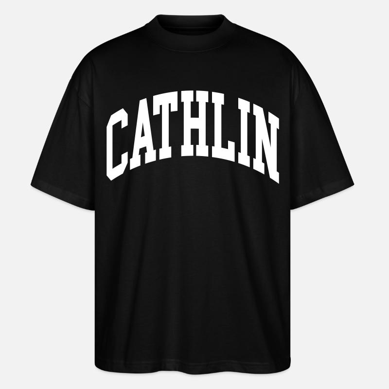 Cathlin - T-shirt bio Blaster 2.0 coupe oversize Stanley/Stella Unisexe - noir