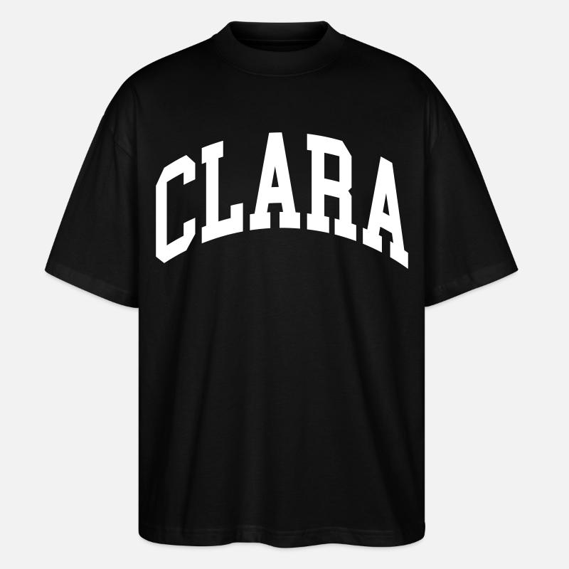 Clara - Stanley/Stella Oversized Unisex Bio T-Shirt Blaster 2.0 - Schwarz