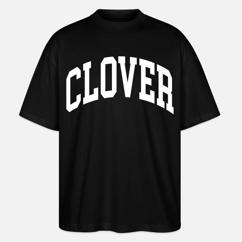 Clover - Stanley/Stella Oversized Unisex Bio T-Shirt Blaster 2.0 - Schwarz