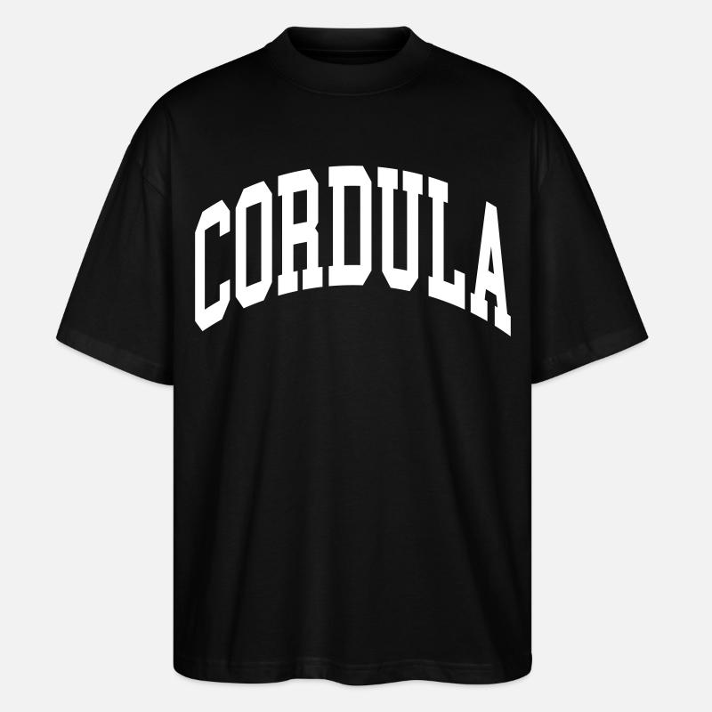 Cordula - Stanley/Stella Oversized Unisex Bio T-Shirt Blaster 2.0 - Schwarz