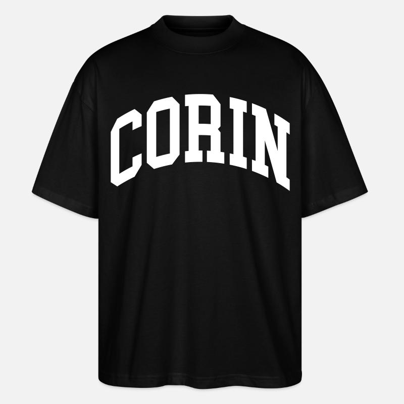 Corin - T-shirt bio Blaster 2.0 coupe oversize Stanley/Stella Unisexe - noir