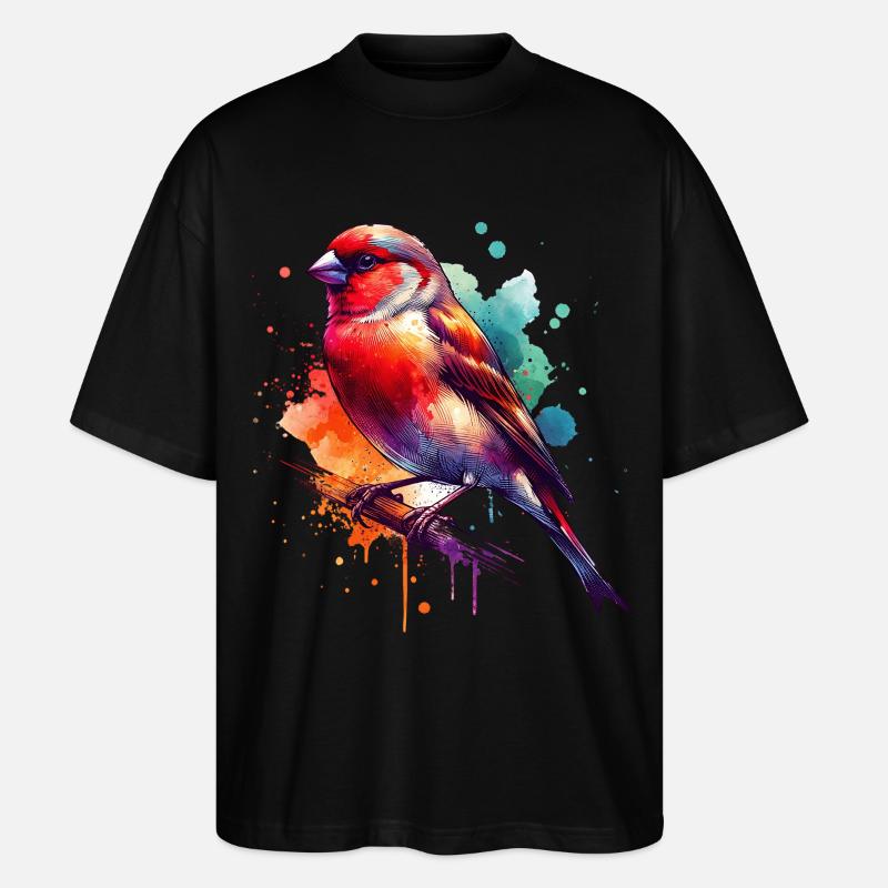 Japanisches Mövchen Geschenk - Stanley/Stella Oversized Unisex Bio T-Shirt Blaster 2.0 - Schwarz