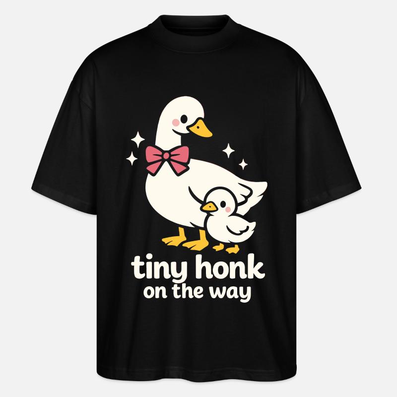 Tiny Honk - Stanley/Stella Oversized Unisex Bio T-Shirt Blaster 2.0 - Schwarz