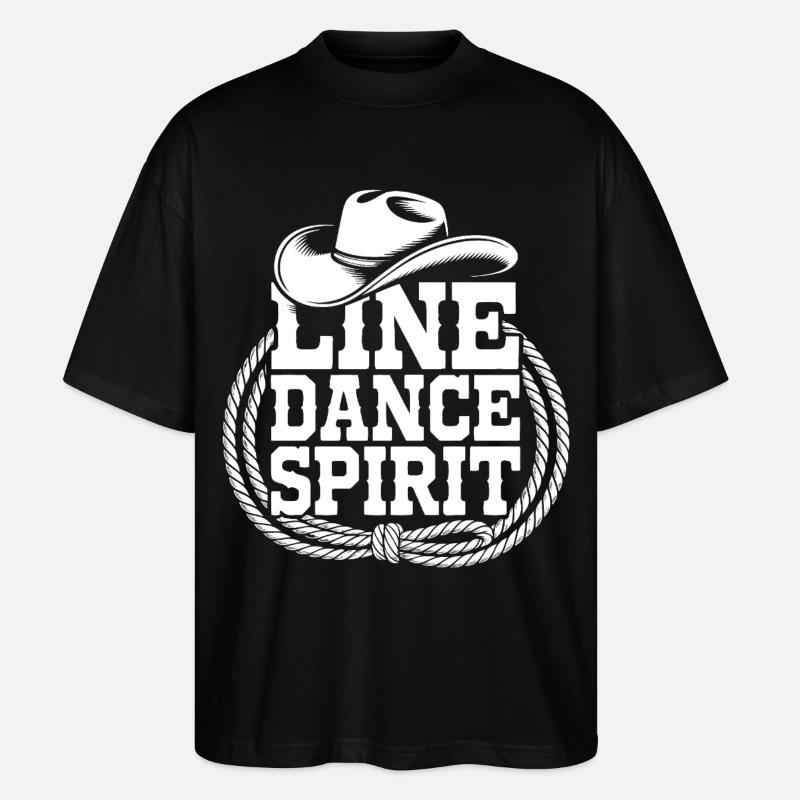 Style de danse en ligne - T-shirt bio Blaster 2.0 coupe oversize Stanley/Stella Unisexe - noir
