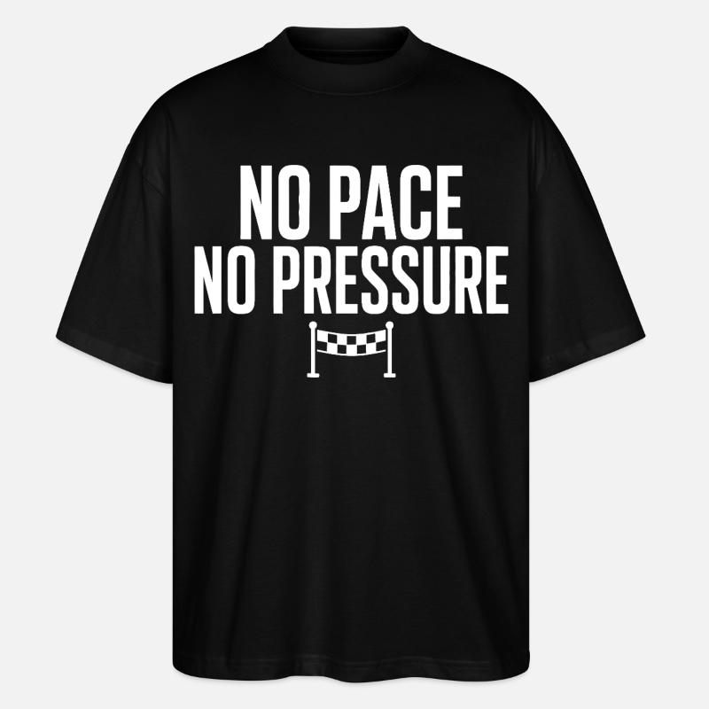 Pas de rythme, pas de pression - T-shirt bio Blaster 2.0 coupe oversize Stanley/Stella Unisexe - noir