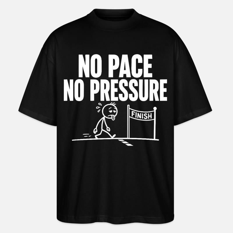 Pas de rythme, pas de pression - T-shirt bio Blaster 2.0 coupe oversize Stanley/Stella Unisexe - noir