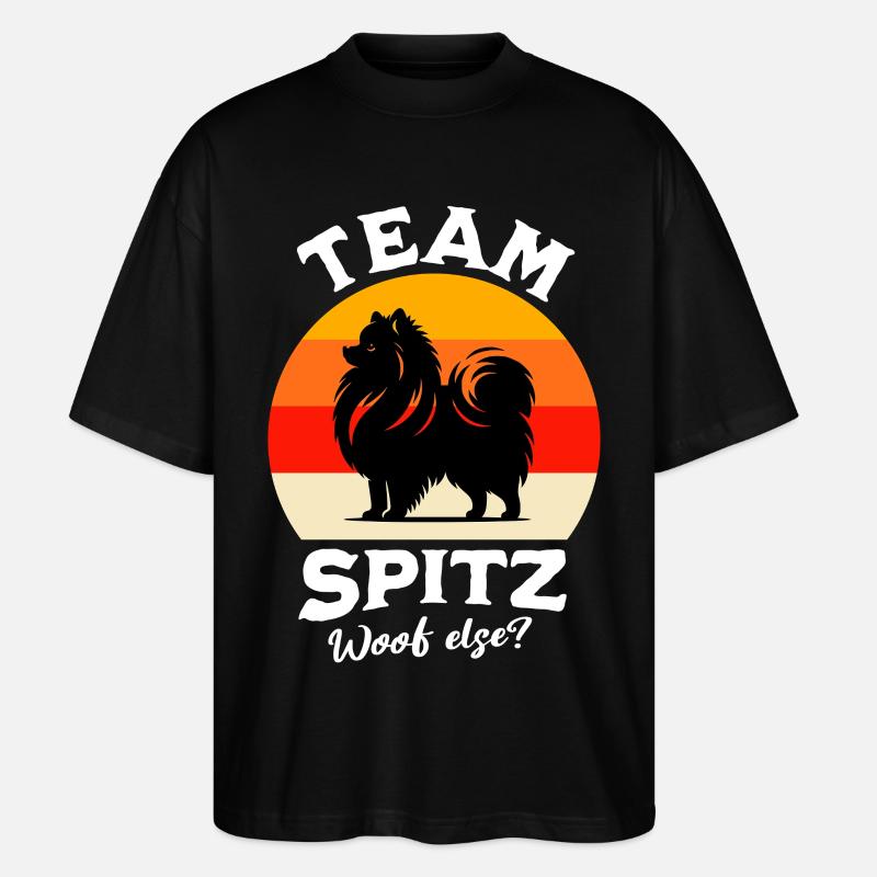 Team Spitz - Stanley/Stella Oversized Unisex Organic T-shirt Blaster 2.0 - black