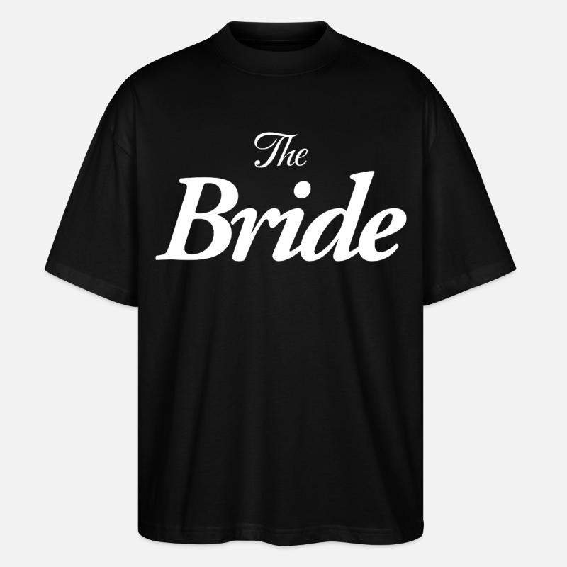 The Bride - Stanley/Stella Oversized Unisex Bio T-Shirt Blaster 2.0 - Schwarz