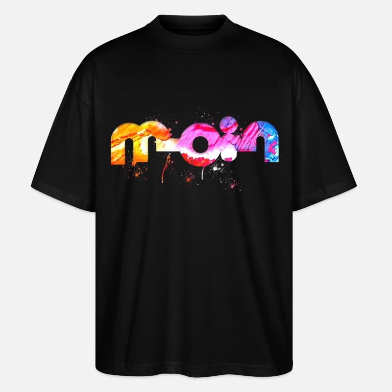 Moin - Stanley/Stella Oversized Unisex Bio T-Shirt Blaster 2.0 - Schwarz