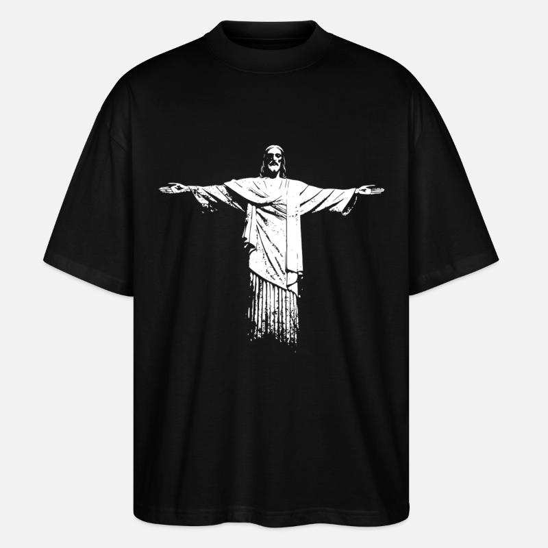 Jesus Rio - Stanley/Stella Oversized Unisex Bio T-Shirt Blaster 2.0 - Schwarz