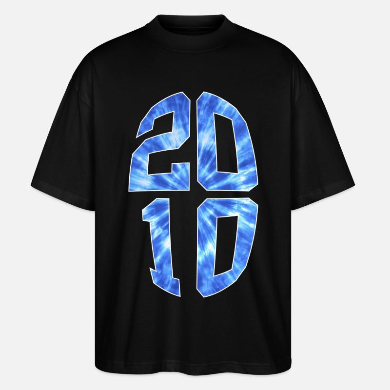 16 ANS 2010 16E ANNIVERSAIRE - T-shirt bio Blaster 2.0 coupe oversize Stanley/Stella Unisexe - noir