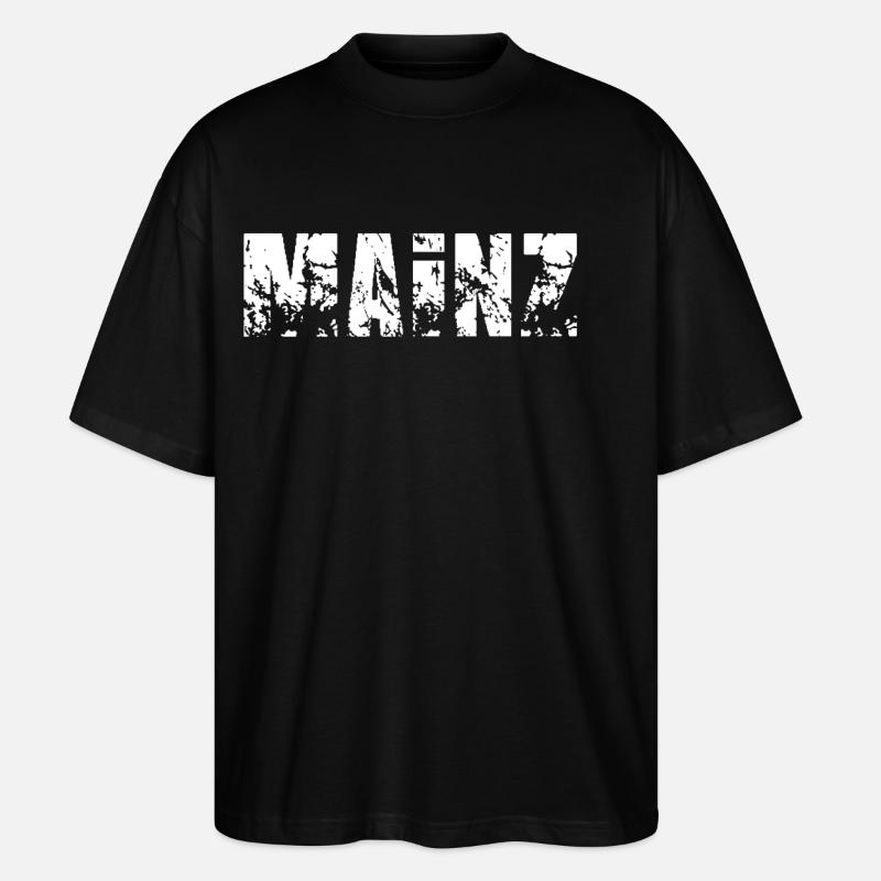 Mainz - Stanley/Stella Oversized Unisex Bio T-Shirt Blaster 2.0 - Schwarz