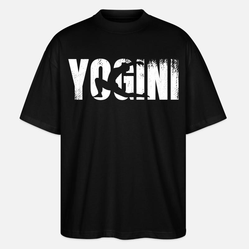 Yogini - Stanley/Stella Oversized Unisex Bio T-Shirt Blaster 2.0 - Schwarz