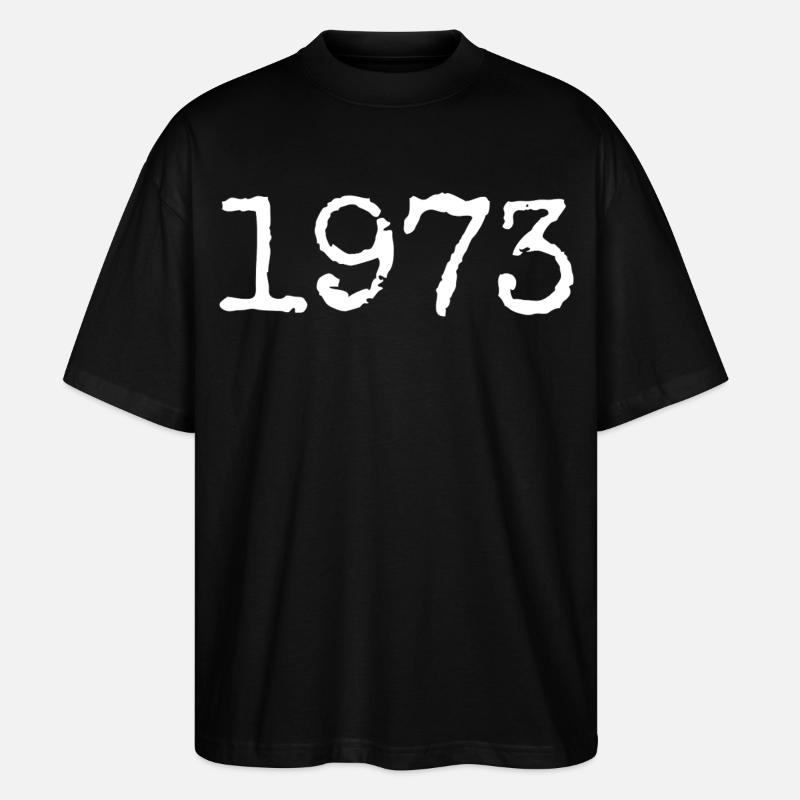Legendär seit 1973 - Stanley/Stella Oversized Unisex Bio T-Shirt Blaster 2.0 - Schwarz