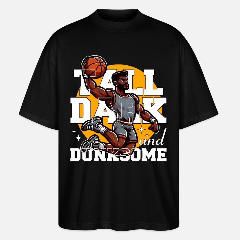 GROSS, DUNKEL UND DUNKEL - Stanley/Stella Oversized Unisex Bio T-Shirt Blaster 2.0 - Schwarz