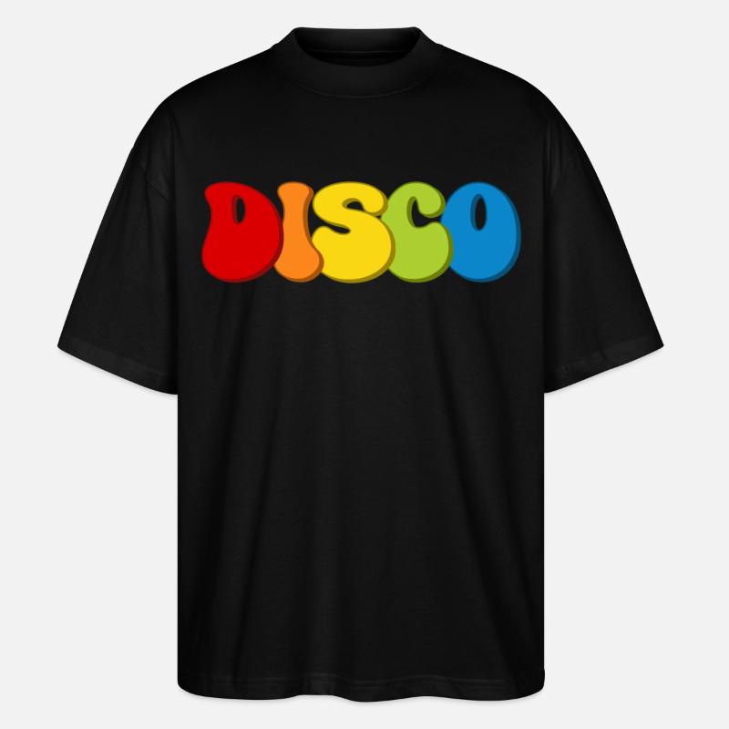 Disco - Stanley/Stella Oversized Unisex Bio T-Shirt Blaster 2.0 - Schwarz