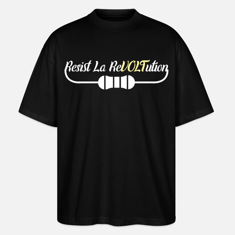 Electrical Engineer Witz - Stanley/Stella Oversized Unisex Organic T-shirt Blaster 2.0 - black