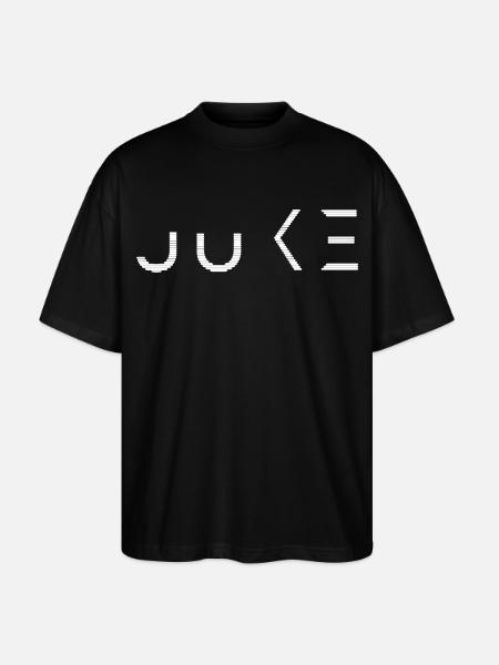 Juke Musikkultur Footwork Chicago - Stanley/Stella Oversized Unisex Bio T-Shirt Blaster 2.0 - Schwarz
