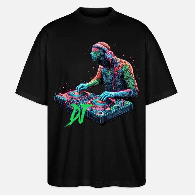 DJ - Stanley/Stella Oversized Unisex Bio T-Shirt Blaster 2.0 - Schwarz