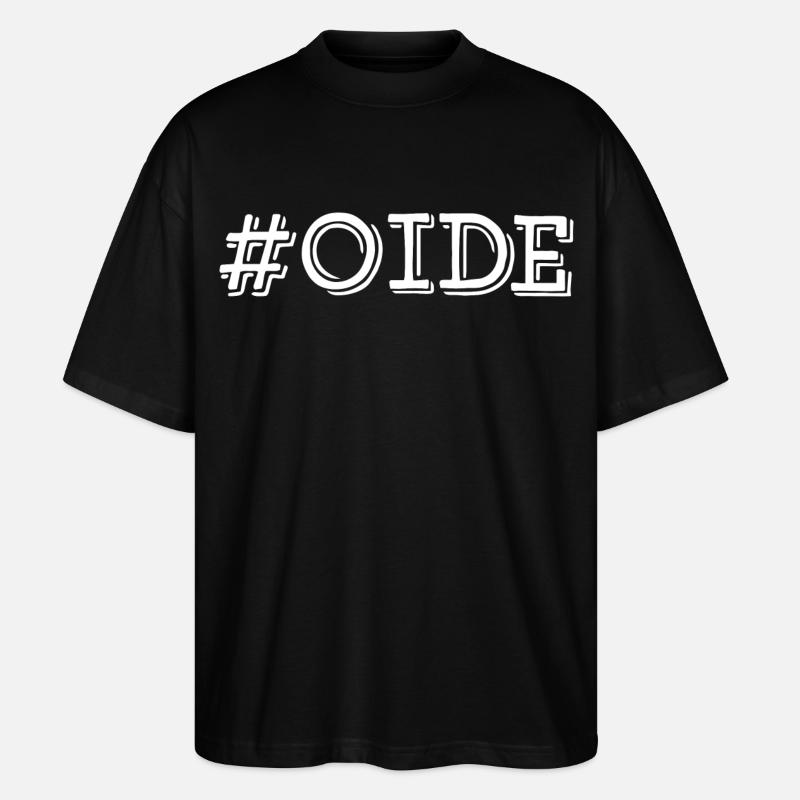 #OIDE - Stanley/Stella Oversized Unisex Bio T-Shirt Blaster 2.0 - Schwarz